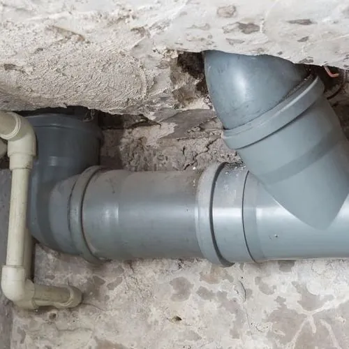An underground pipe