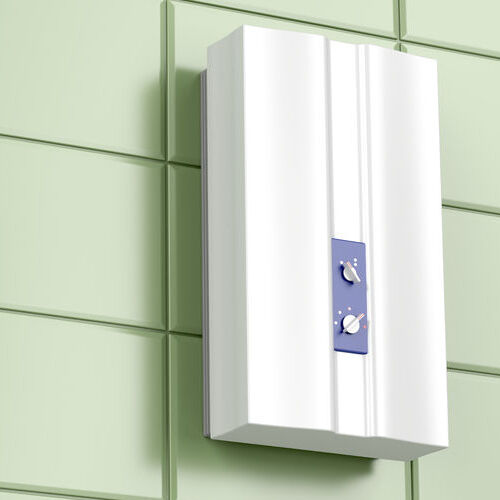 A tankless water heater